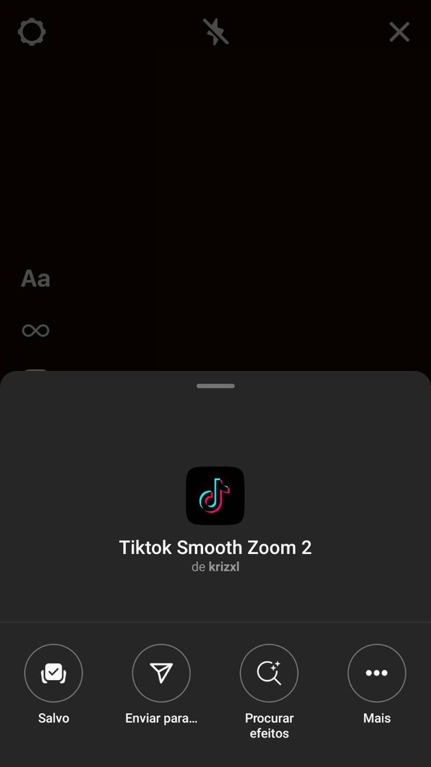 Fashion Filtro tiktok Smooth Zoom 2