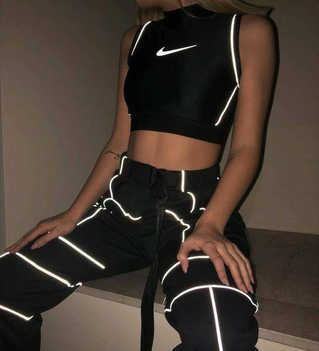 Fashion Conjunto da Nike reluzente 