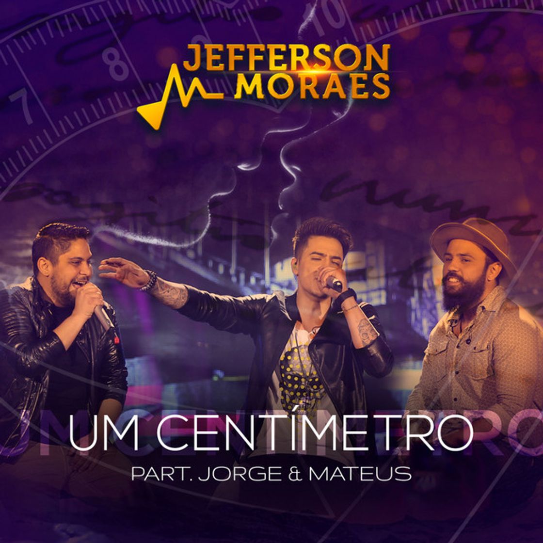 Canción Um Centímetro - Ao Vivo