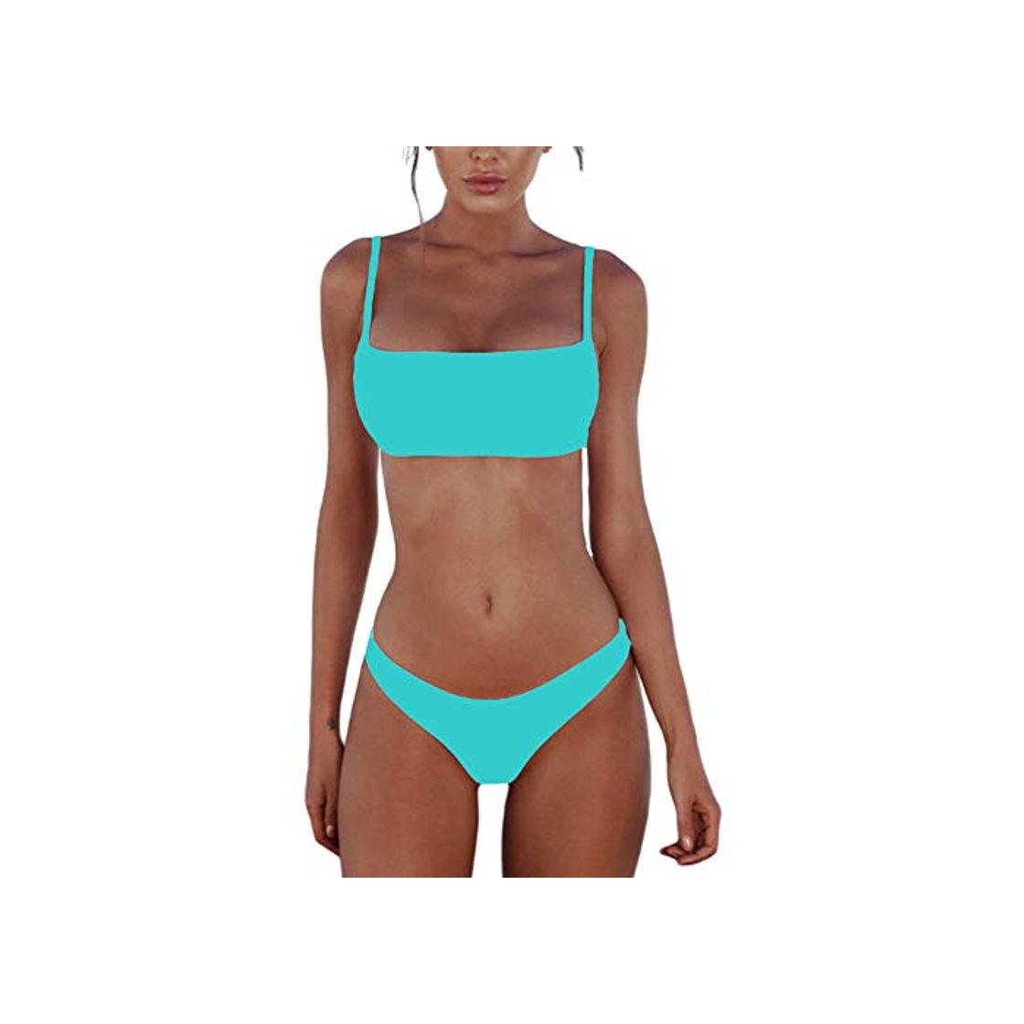 Social Meioro Conjuntos de Bikinis para Mujer Push Up Bikini Traje de baño