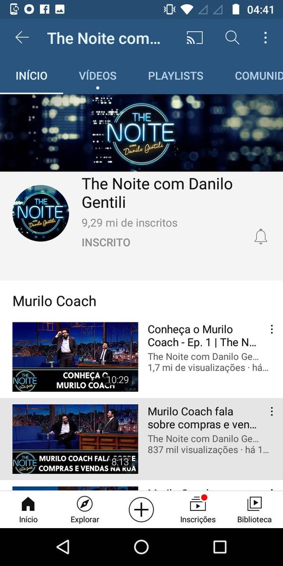 Fashion The Noite com Danilo Gentili