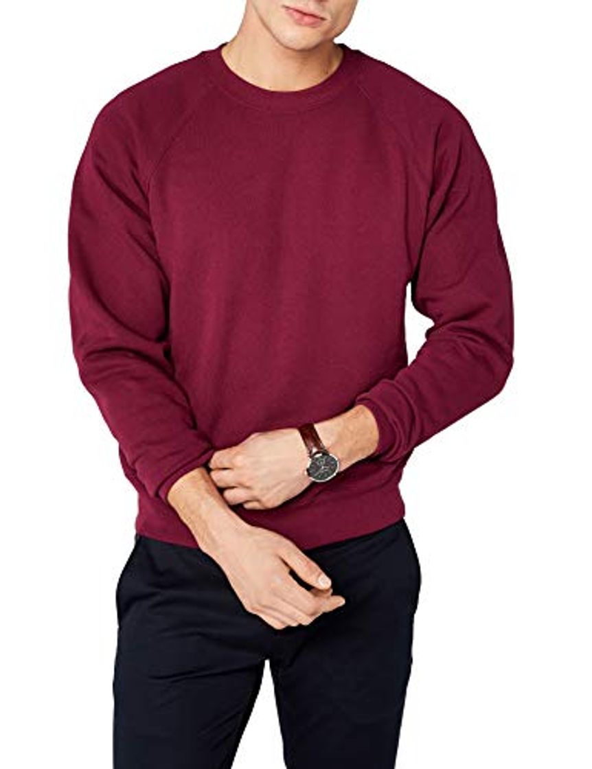 Social Fruit Of The Loom 62-216-0, Sudadera Para Hombre, Rojo