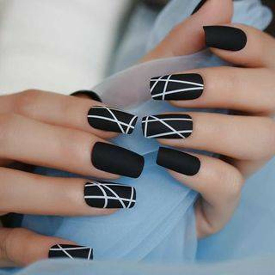 Fashion Nail black 🌌