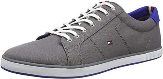 Tommy Hilfiger H2285arlow 1d, Zapatillas para Hombre, Gris