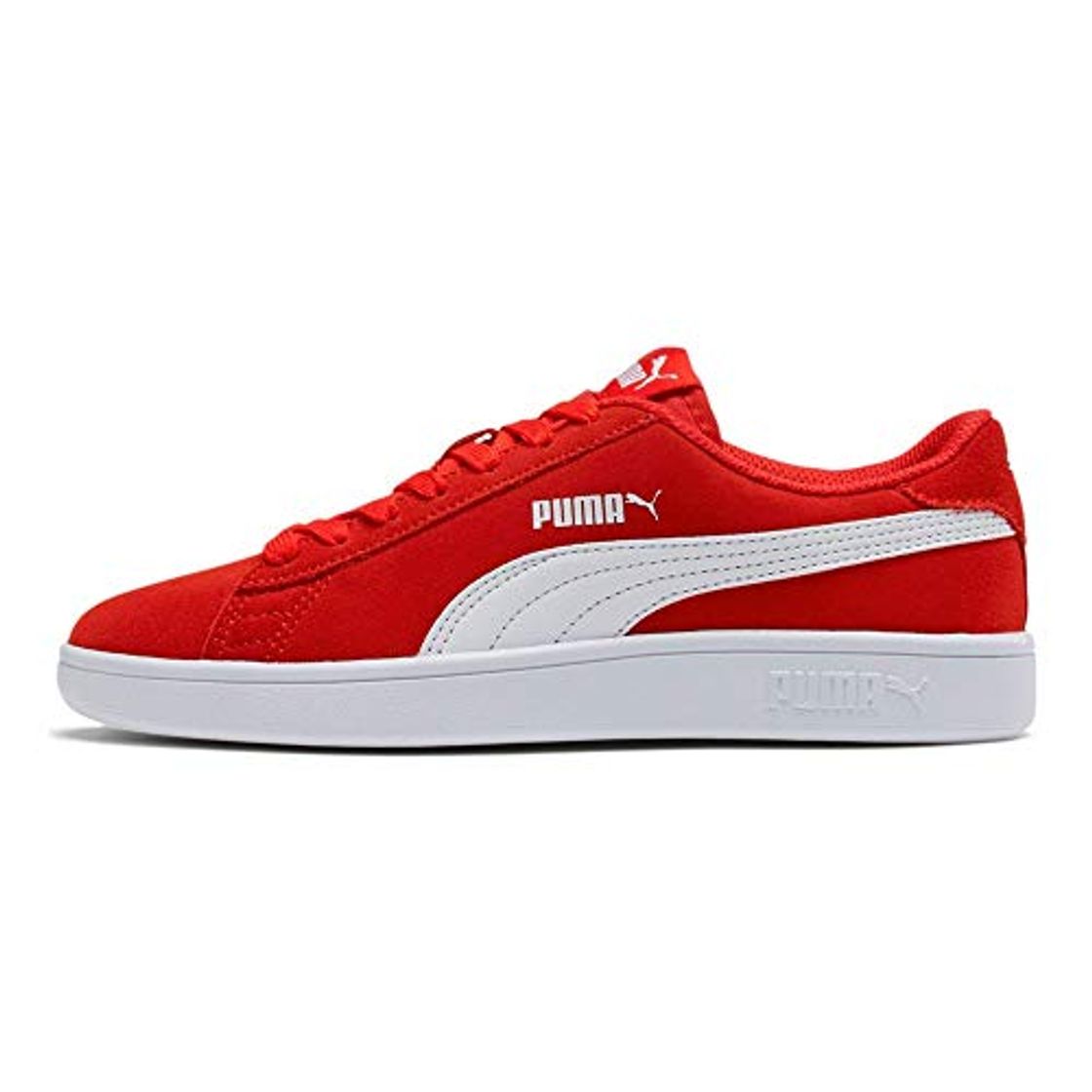 Moda PUMA Smash V2 SD JR, Zapatillas Unisex niños, Rojo