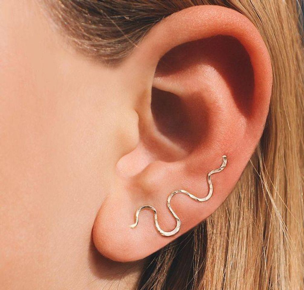 Fashion piercing snake.