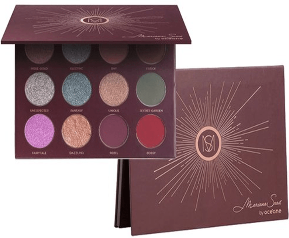 Moda Paleta de Sombras, 12 Shades, Océane | Amazon.com.br