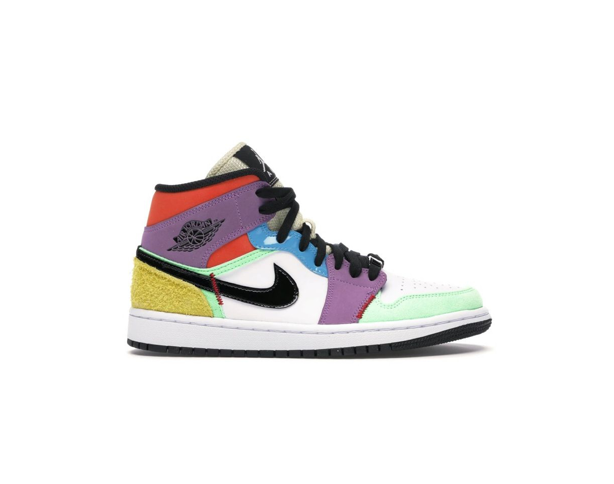 Fashion Jordan 1 Mid SE Multi-Color