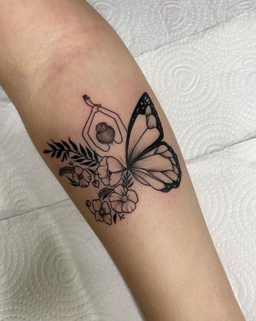 Moda Tatuagem de borboleta 