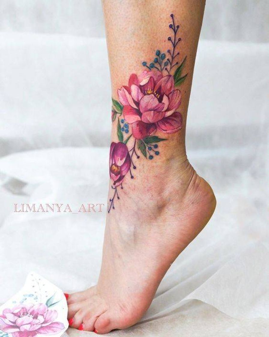 Fashion Tatoo colorida🎨❤