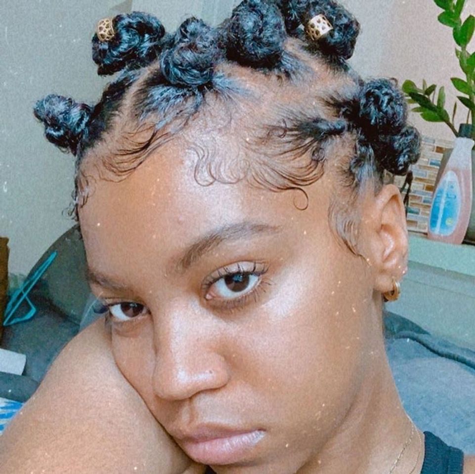 Fashion bantu knots ✨