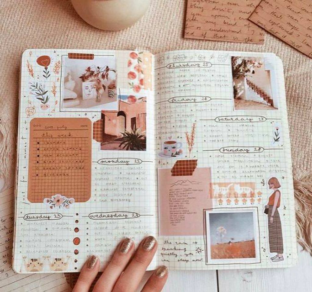 Fashion bullet journal 