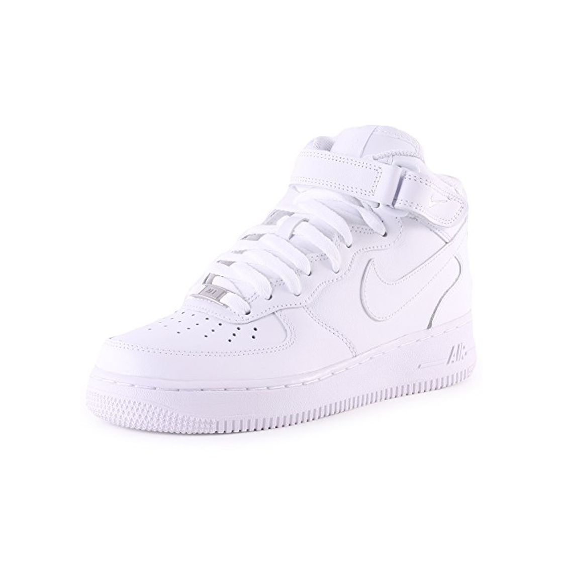 Moda Nike Air Force 1 Mid '07 Zapatillas para Hombre, Blanco