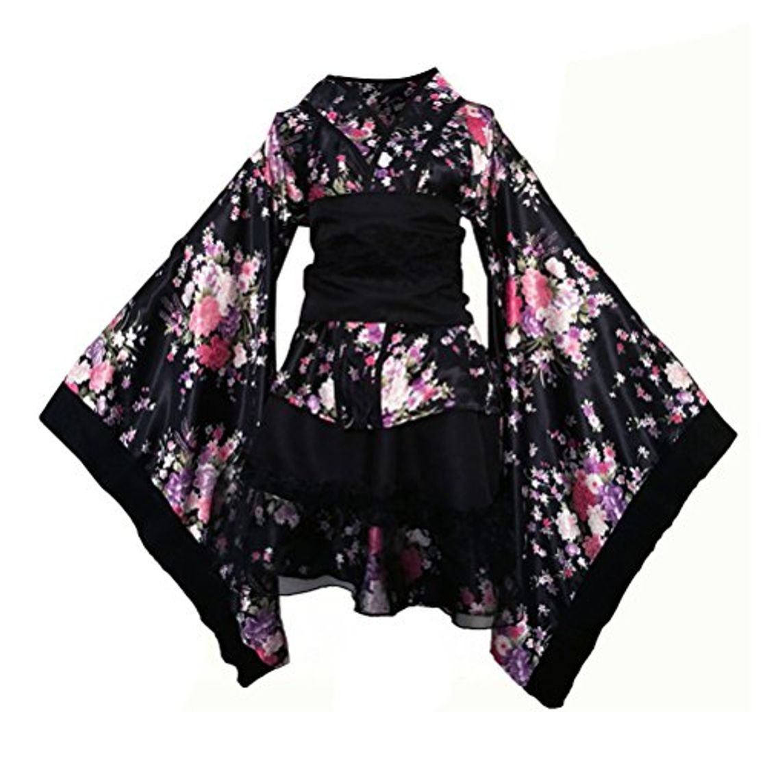 Producto OULII Lolita Kimono, cosplay japonés, kimono, disfraz para mujer, chica, talla XXXL