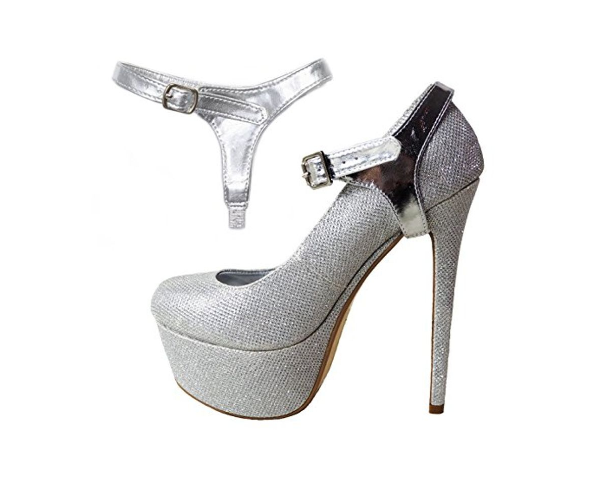 Social Correas ShooStraps desmontables para zapatos, tacones altos, zapatos planos, zapatos de cuña