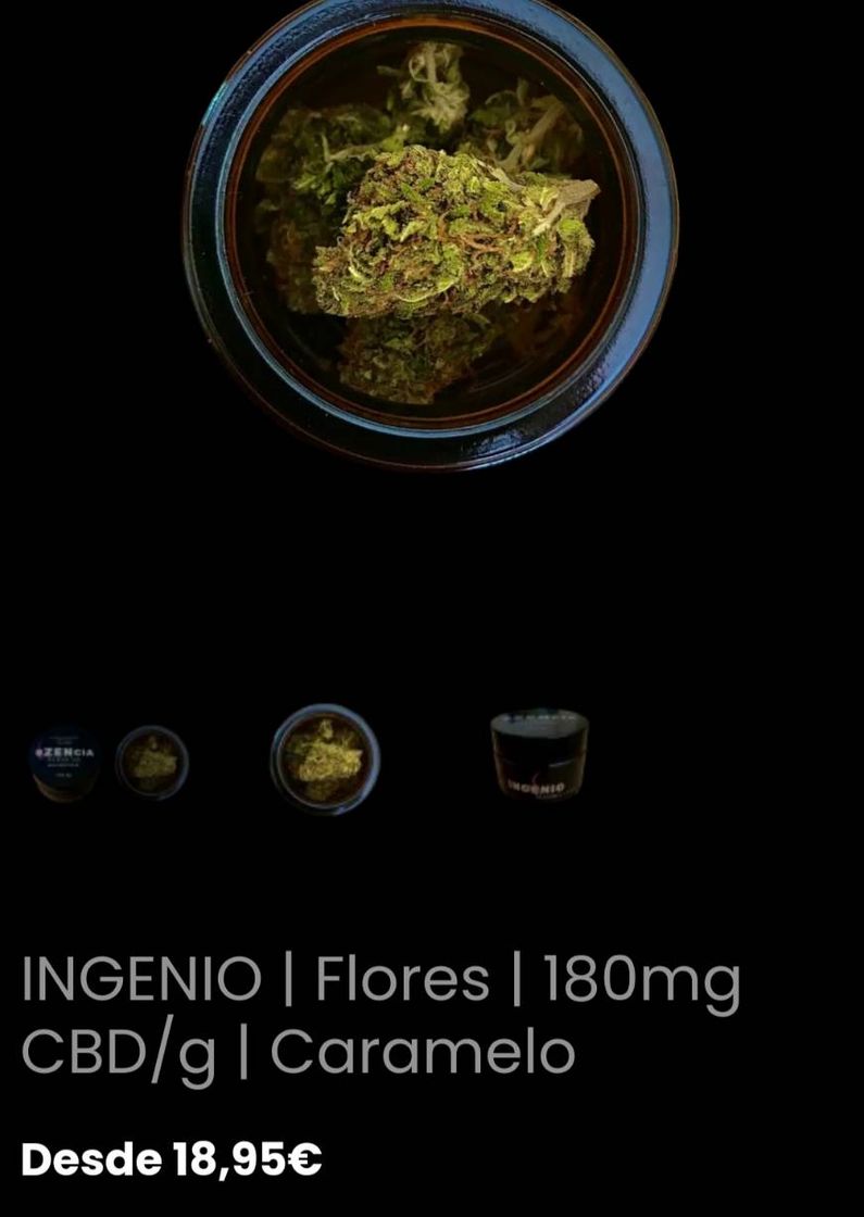 Productos Flores de CBD – Ezencia