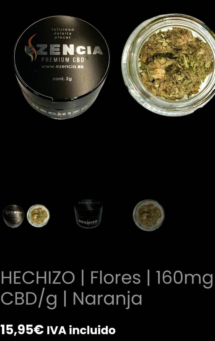 Productos Flores de CBD – Ezencia