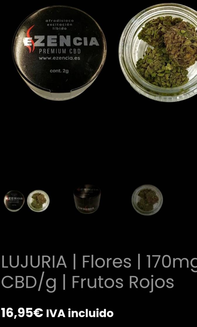 Productos Flores de CBD – Ezencia