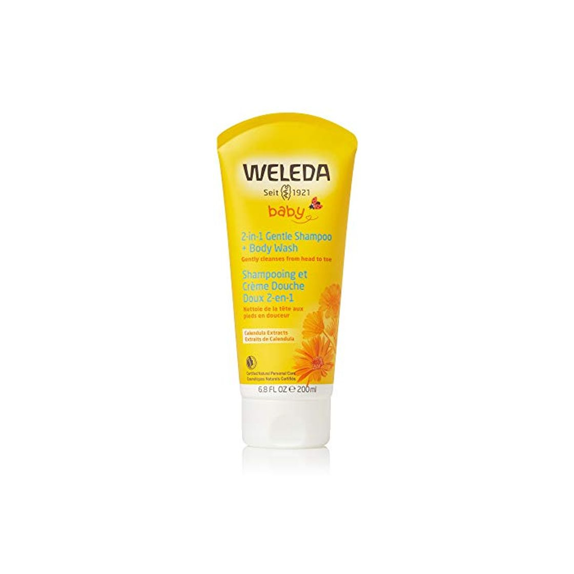 Belleza Caléndula baby wash cuerpo y cabellos Weleda