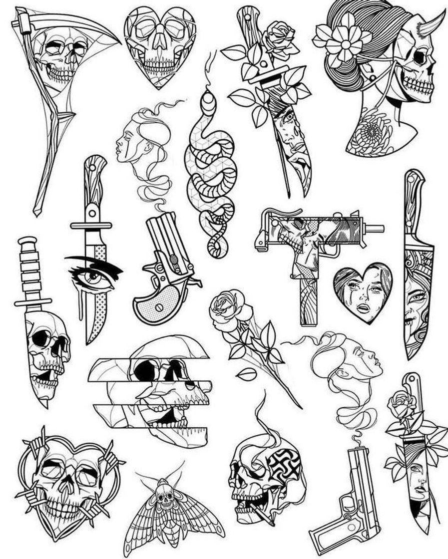 Moda Melhores Desenhos Para Tattoo