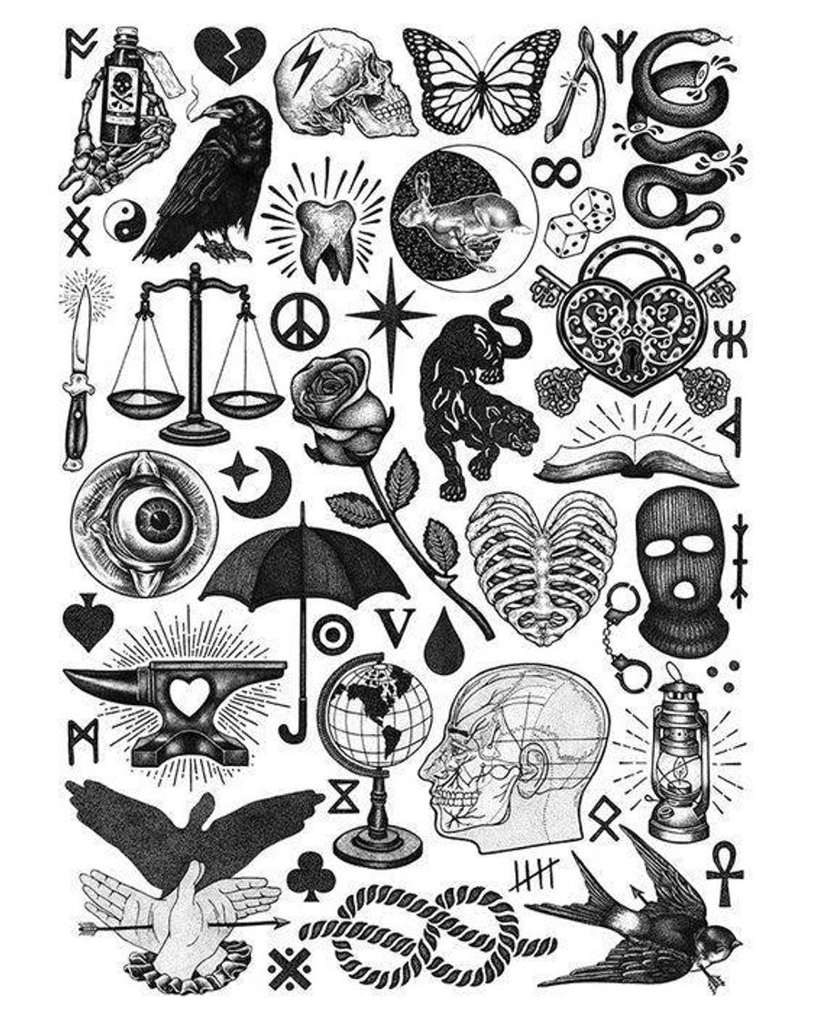 Moda Melhores Desenhos Para Tattoo 4🖤