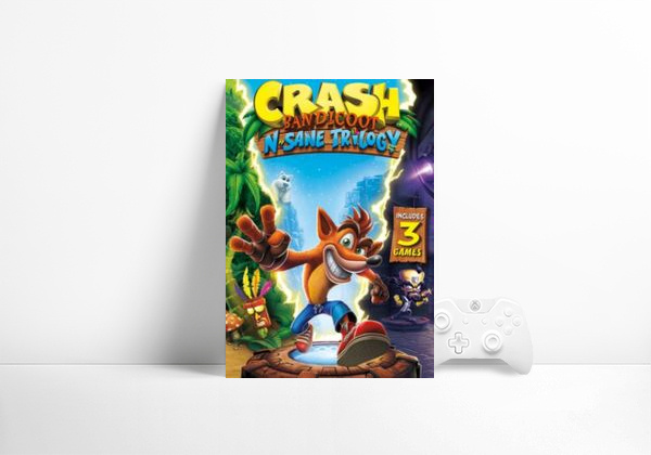 Videogame Crash Bandicoot n sane and trilogy