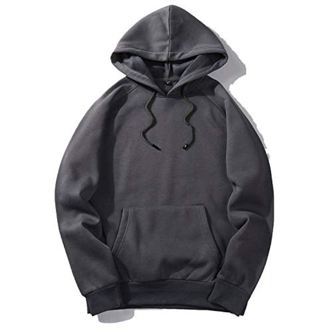 Social Hopereo Cálido Forro Polar Sudaderas Hombres Sudaderas 2020 Nueva Primavera Otoño Color Blanco Sólido Hip Hop Streetwear Sudadera con Capucha Ropa de Hombre de la UE Szie XXL
