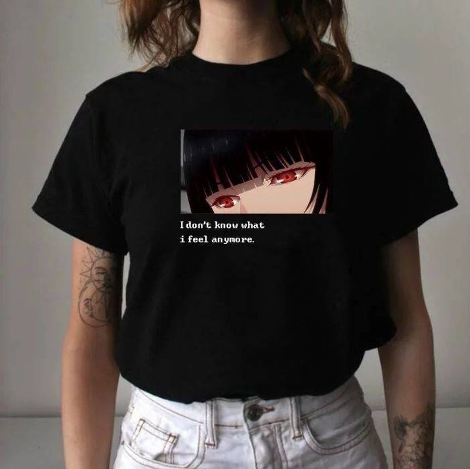 Moda Uma t-shirt da kakegurui 🔥