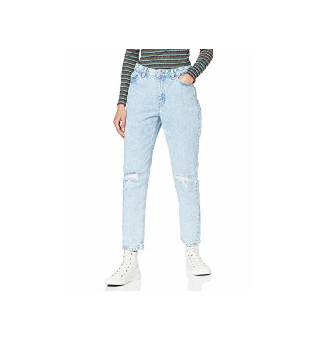 Moda Springfield Mom Fit Special Fq Pantalones, Azul