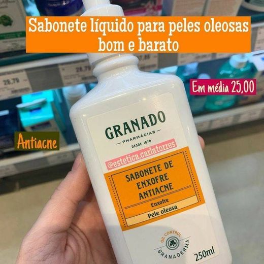 Sabonete líquido antiacne  R$ 25