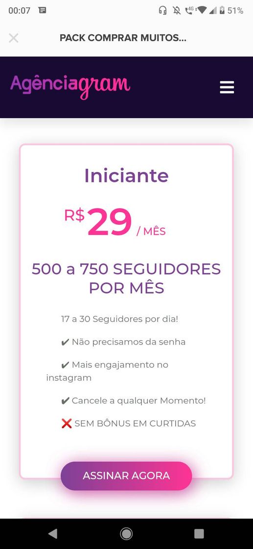 Social PACK COMPRAR MUITOS SEGUIDORES NO INSTAGRAM
