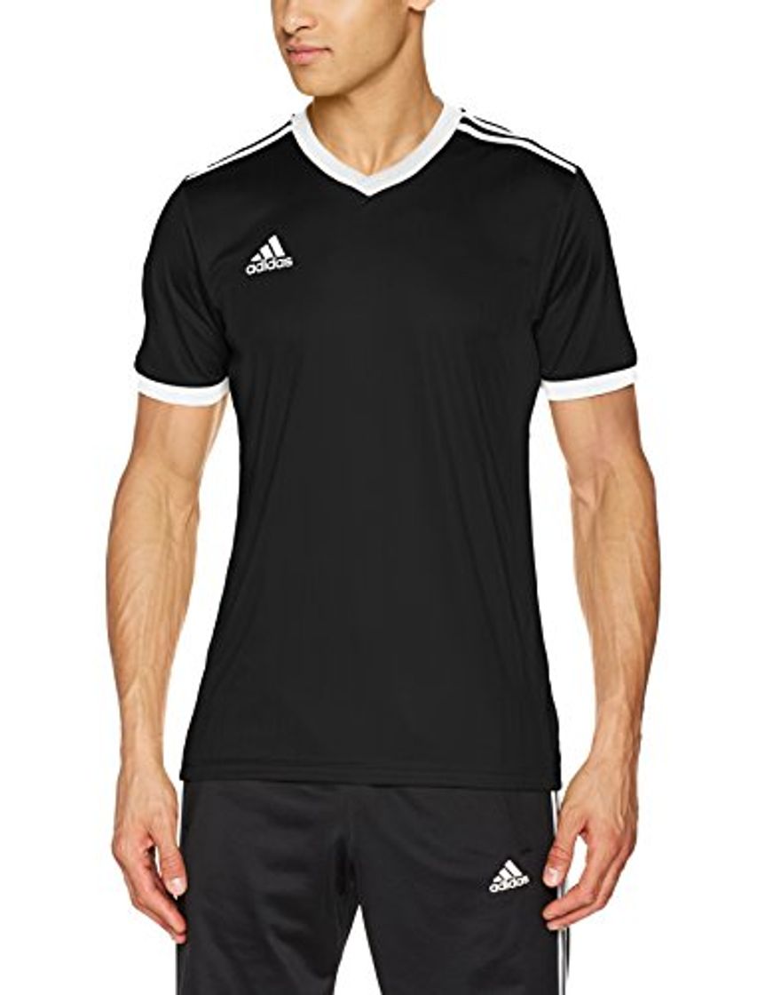 Products adidas Tabela 18 JSY Camiseta de Manga Corta, Hombre, Black