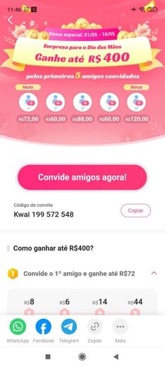 App para ganhar dinheiro