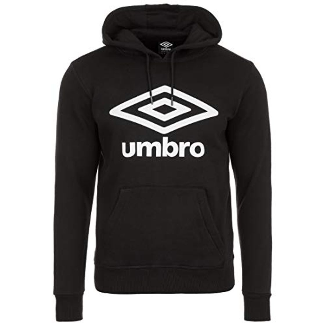 Fashion UMBRO - Sudadera con capucha para hombre con logotipo grande