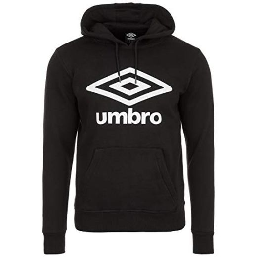 UMBRO - Sudadera con capucha para hombre con logotipo grande