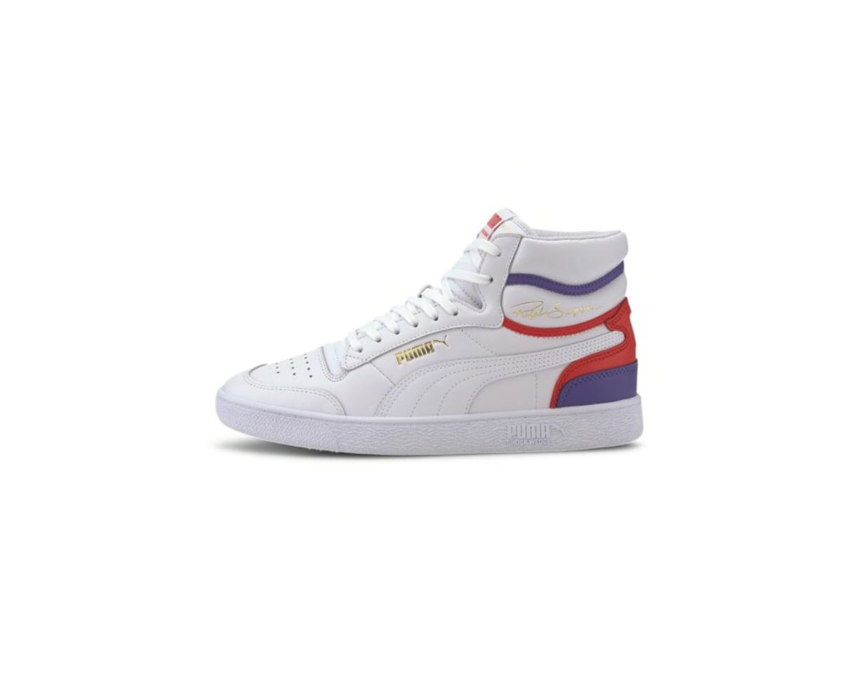 Fashion PUMA Ralph Sampson Mid, Zapatillas Unisex Adulto, Blanco