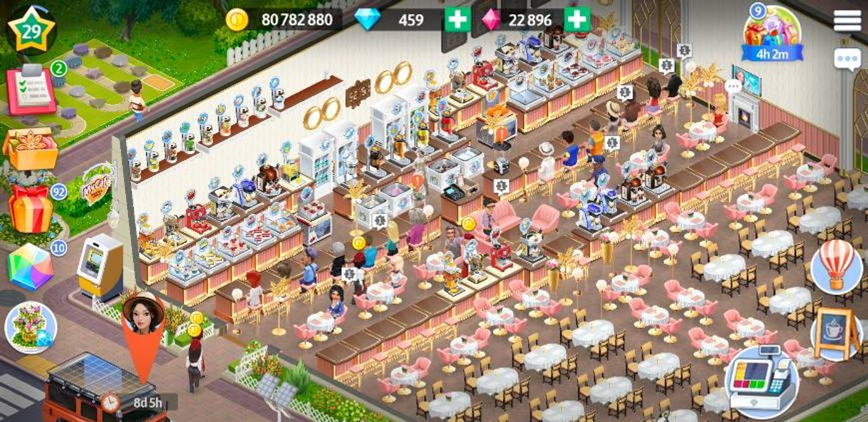 App My Cafe — Restaurant game