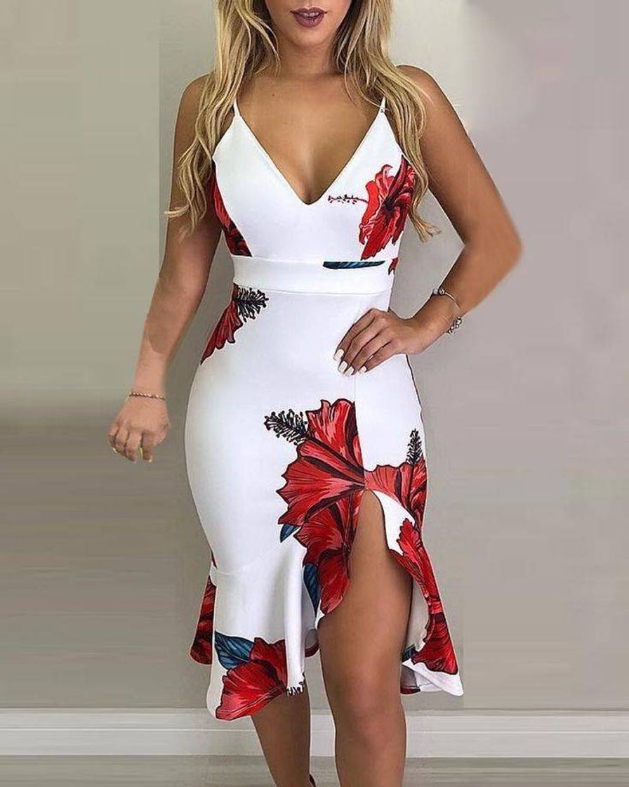 Fashion Vestido floral 