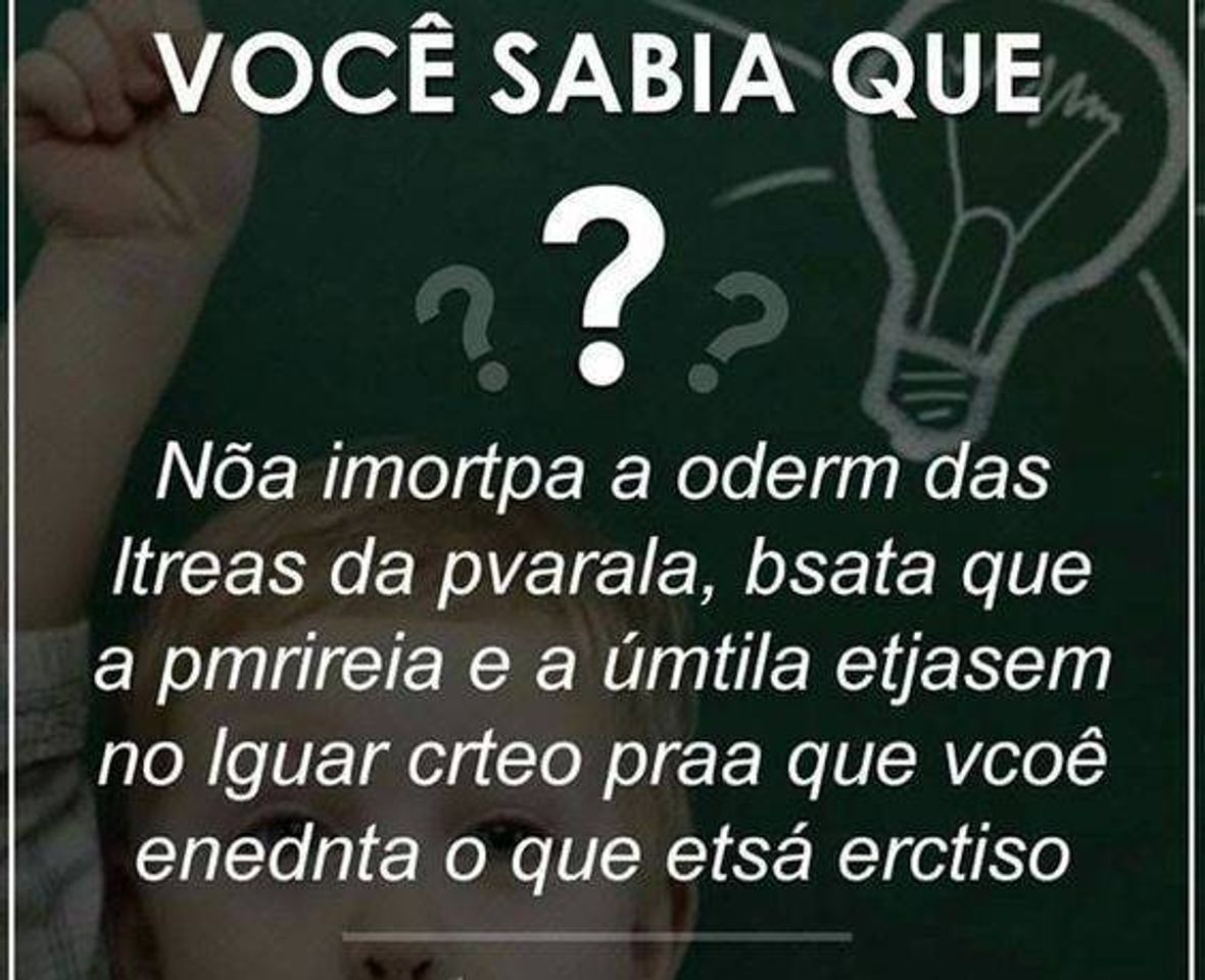 Moda Você sabia?