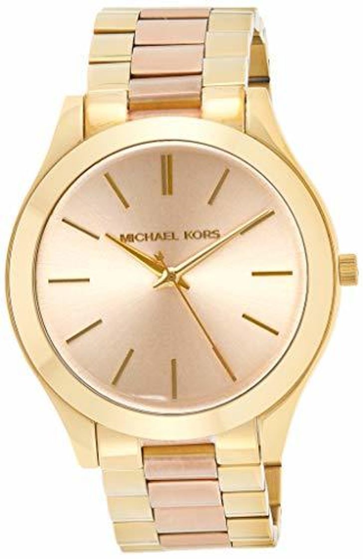 Moda Michael Kors Reloj analogico para Mujer de Cuarzo con Correa en Acero