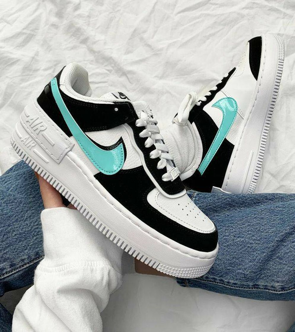 Moda air force 1 shadow aurora 🤍💙