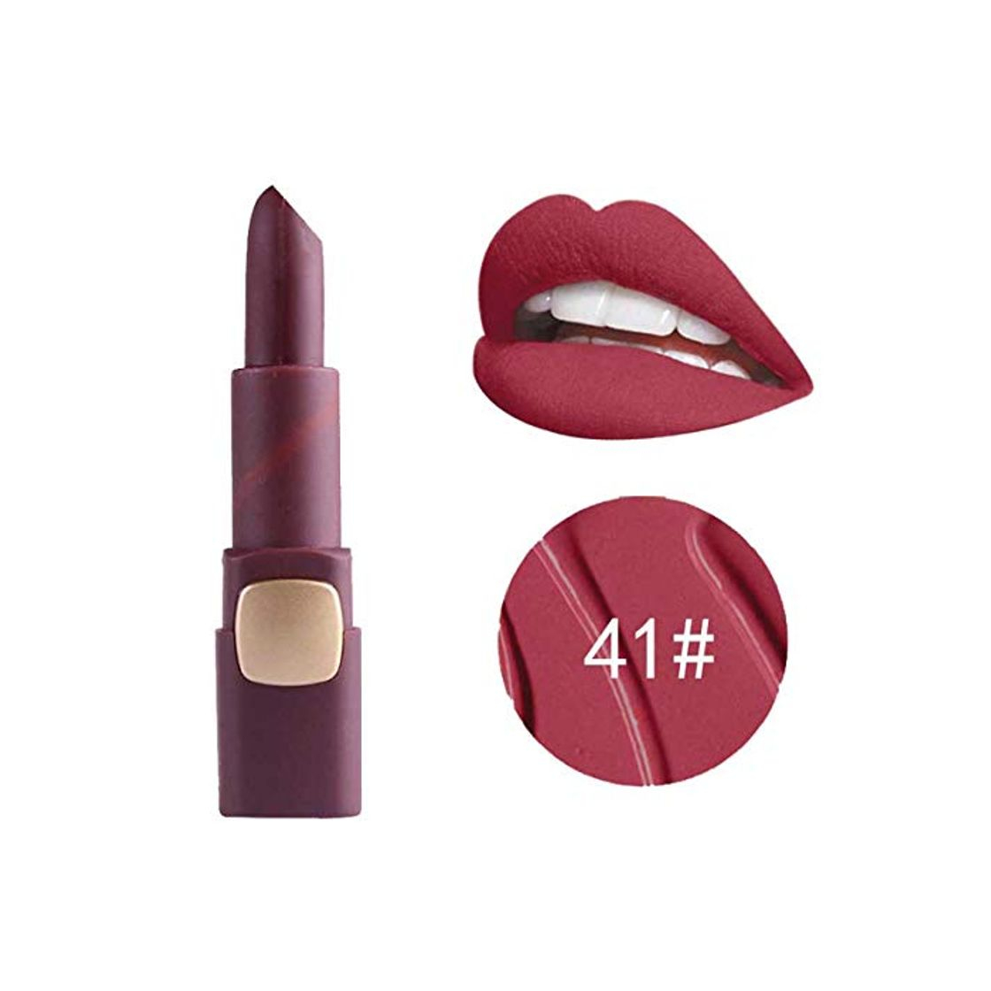 Social HaiQianXin Mate Lápices Labiales Maquillaje Pigmentos Cosméticos de Color Desnudo Hidratante Sexy