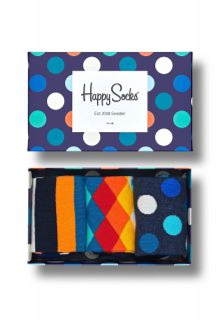 Social Happy Socks Mix Gift Box Calcetines, Multicolor