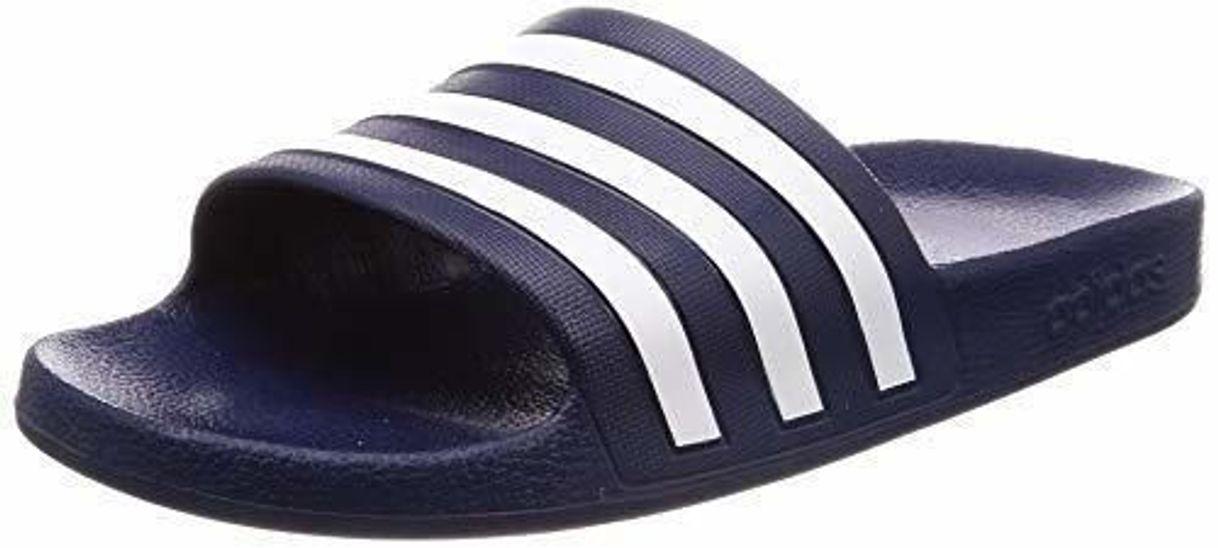 Social Adidas Adilette Aqua Zapatos de playa y piscina Unisex adulto, Azul
