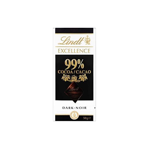 Tableta de chocolate negro Lindt Excellence 99% Cacao