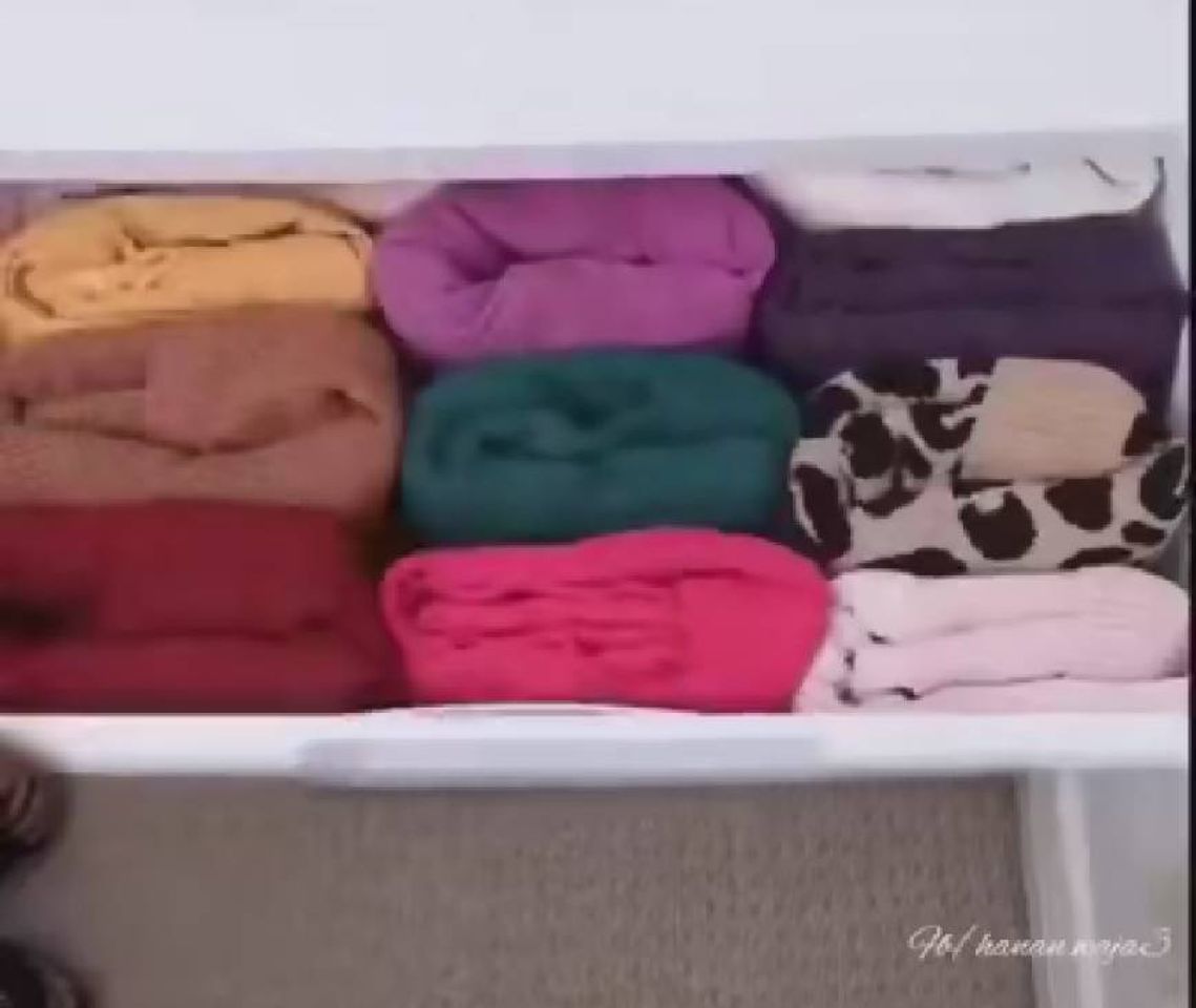 Moda Formas de organizar