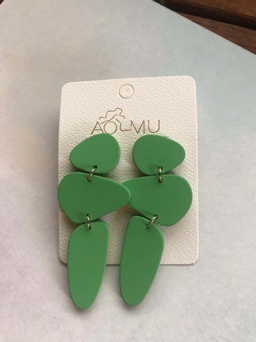 Fashion Pendientes verdes