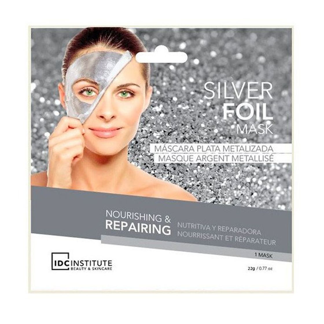 Fashion Mascarilla idc institute silver