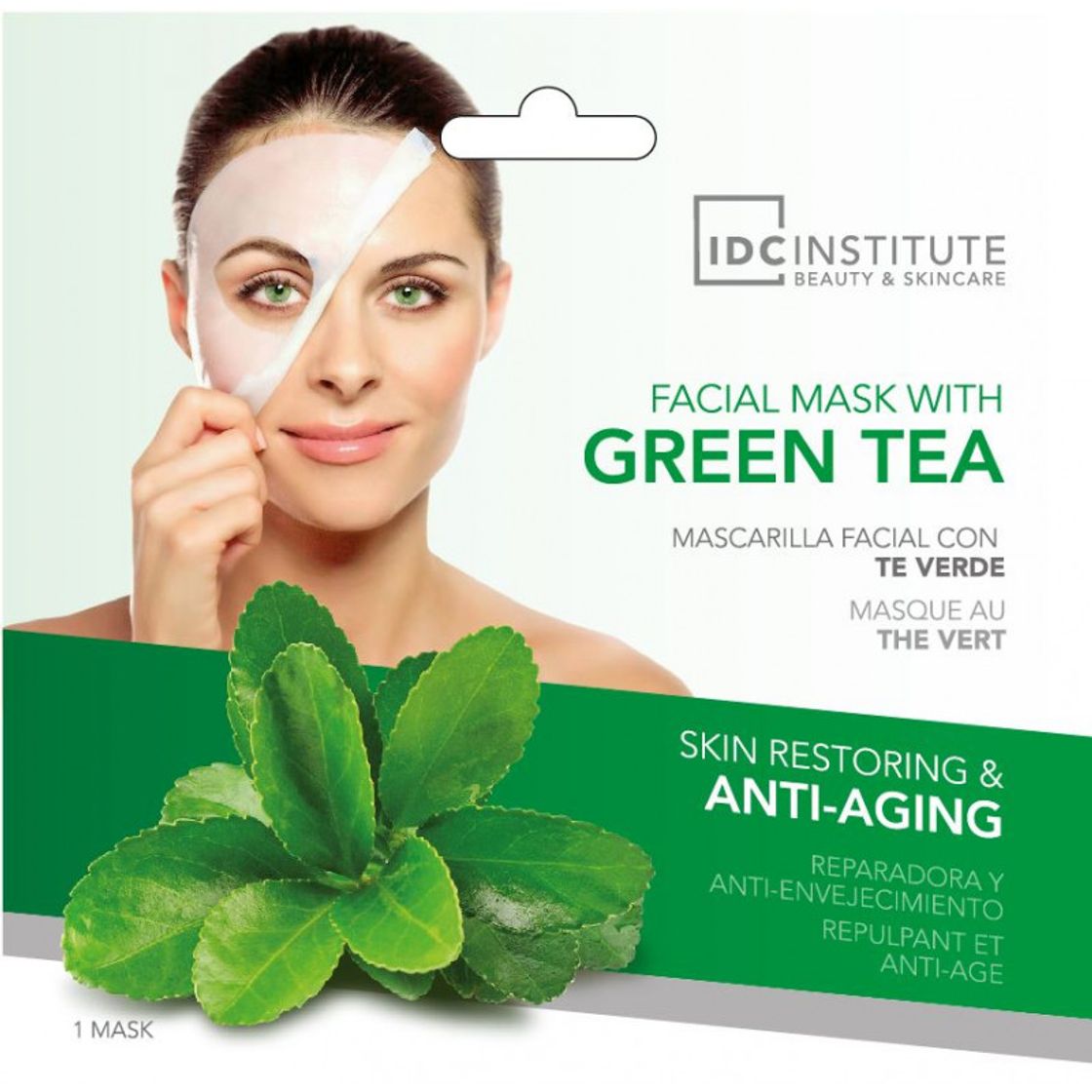 Productos Idc institute mascarilla té verde