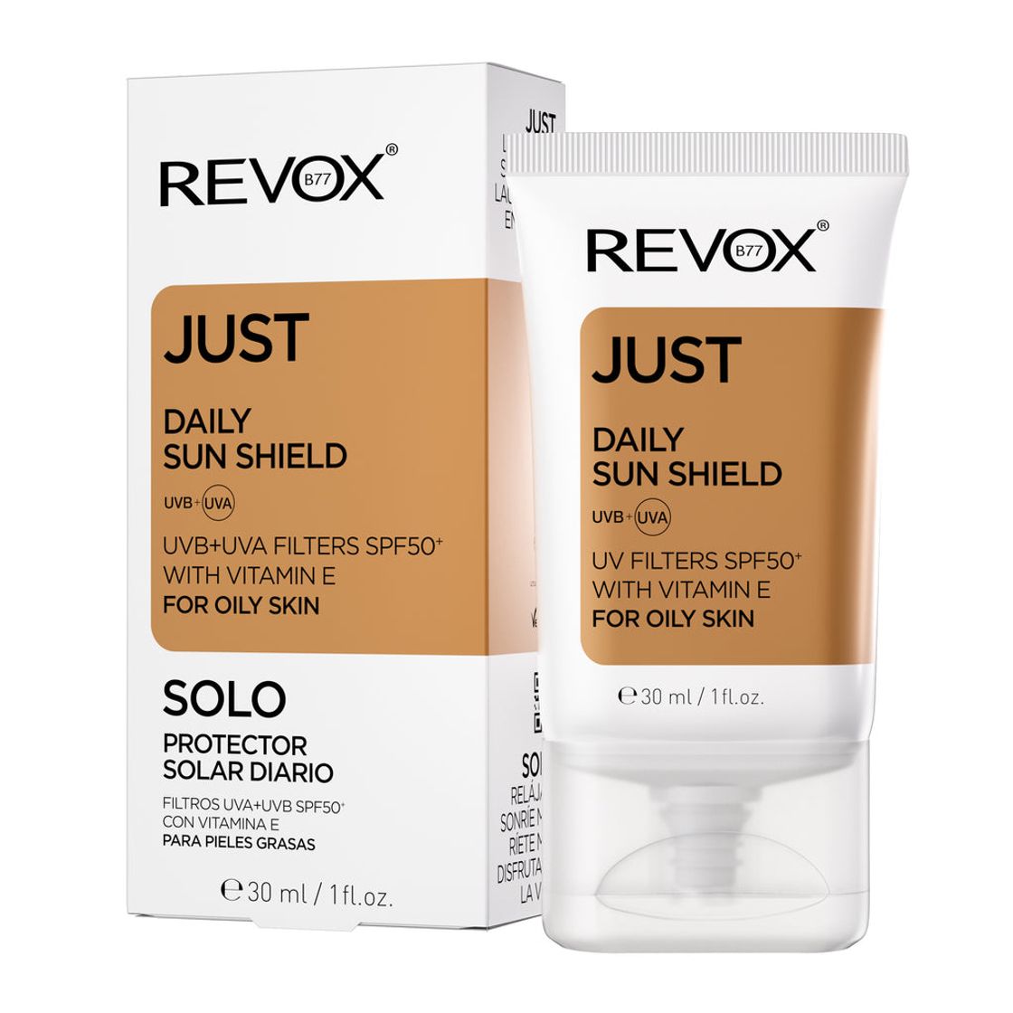 Beauty Revox protector solar piel grasa 